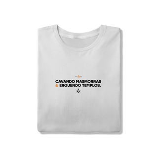 Nome do produtoCamiseta Maçonaria Algodão Cavando Masmorras