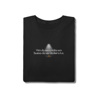 Nome do produtoCamiseta Básica Algodão Vim da Escuridão