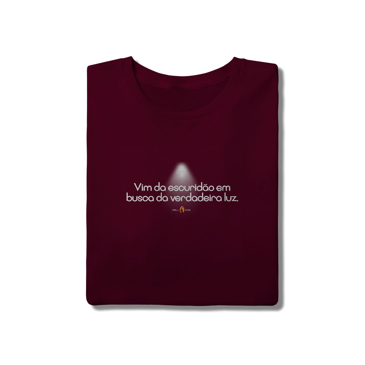 Nome do produto: Camiseta Básica Algodão Vim da Escuridão