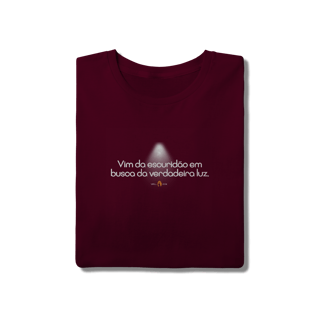 Nome do produtoCamiseta Básica Algodão Vim da Escuridão
