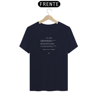 Nome do produtoCamiseta Vibe Code - Fatal Error