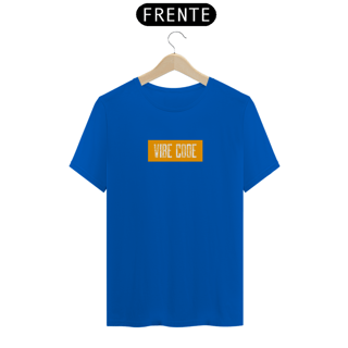 Nome do produtoCamiseta Vibe Code Stack Orange