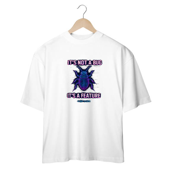 Camiseta Oversized Vibe Code - It