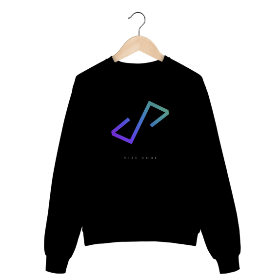 Moleton Fechado Vibe Code Gradient Pulse
