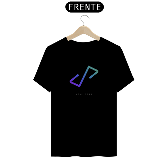 Camiseta Vibe Code Gradiente Pulse 