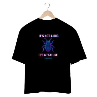 Nome do produtoCamiseta Oversized Vibe Code - It