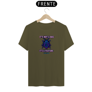 Nome do produtoCamiseta Vibe Code - It's not a bug