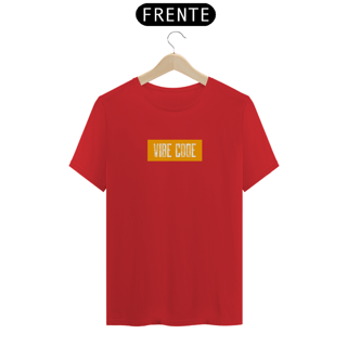 Nome do produtoCamiseta Vibe Code Stack Orange