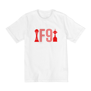 Camiseta Infantil Taças Branca