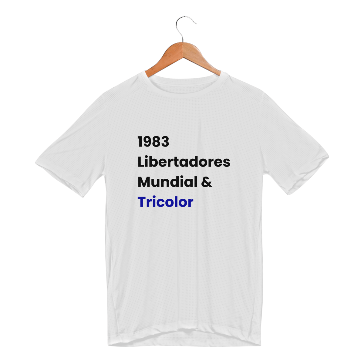 Nome do produto: Camiseta Sport Dry Tricolor 1983