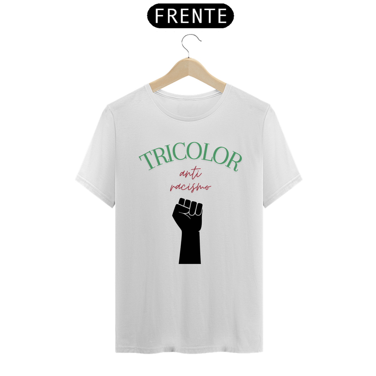 Nome do produto: Camiseta Nense Anti Racismo
