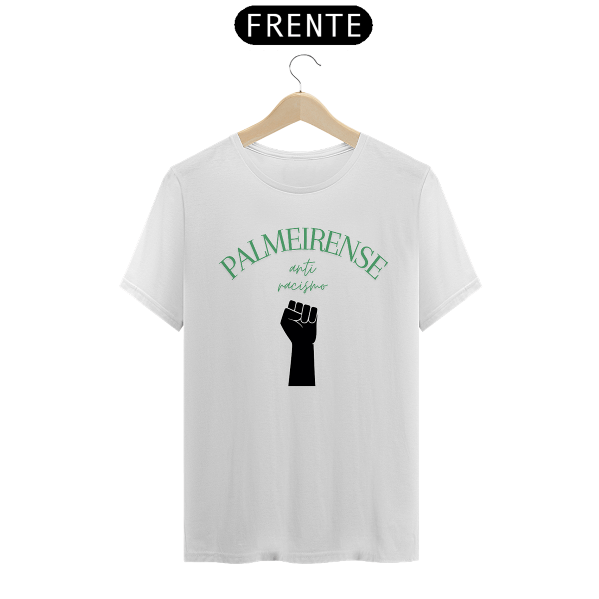 Nome do produto: Camiseta Verdão Anti Racismo