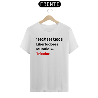 Nome do produto Camiseta Mundial Tricolor Paulista