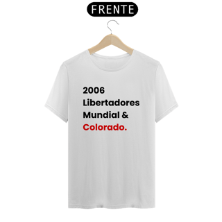 Nome do produto Camiseta 2006 Colorado