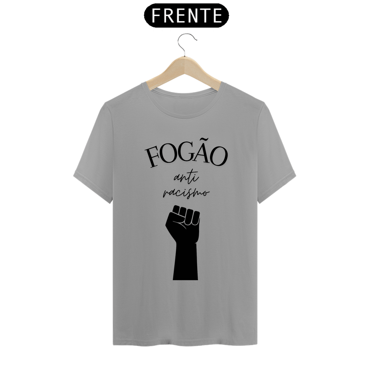 Nome do produto: Camiseta Fogão Anti racismo