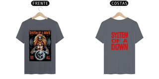 Nome do produto Camisa System of a Down tipo B 