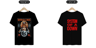 Nome do produto Camisa System of a Down tipo B 