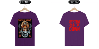 Nome do produto Camisa System of a Down tipo B 