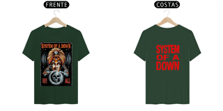 Nome do produto Camisa System of a Down tipo B 