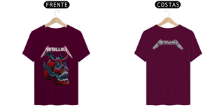 Nome do produto Camisa Metallica tipo B
