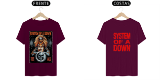 Nome do produto Camisa System of a Down tipo B 