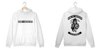 Nome do produto Moletom Canguru Exclusivo Sons of Anarchy – California