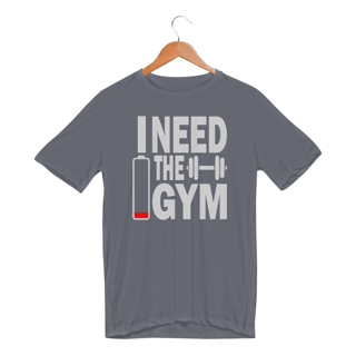 Nome do produto Camiseta Sport Dry UV - I Need the Gym