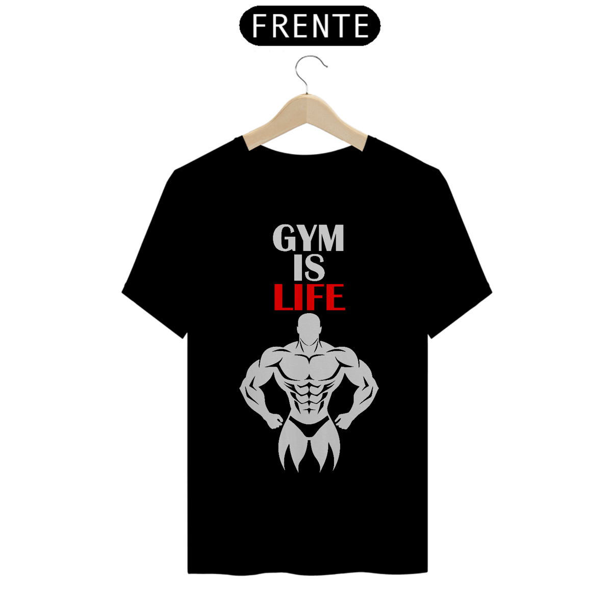 Nome do produto: Camisa Gym is Life