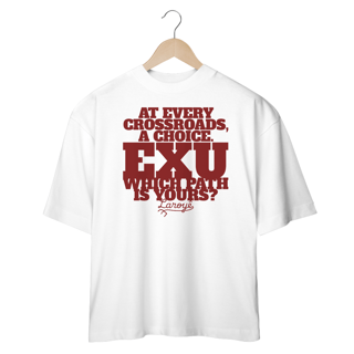 Nome do produto Camiseta Oversized - Escolha Seu Caminho