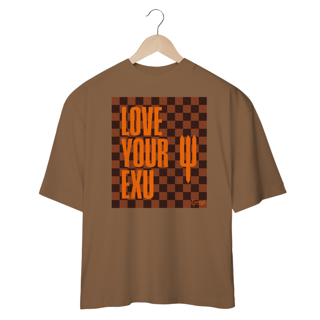 Nome do produto Camiseta Oversized - Exu Loves You Fine