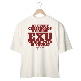Nome do produto Camiseta Oversized - Escolha Seu Caminho