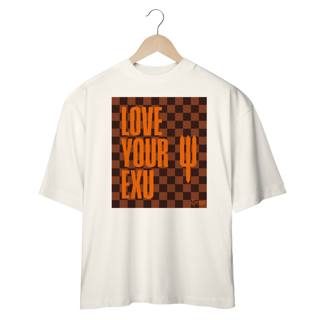 Nome do produto Camiseta Oversized - Exu Loves You Fine