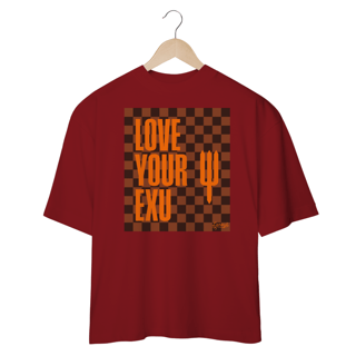Nome do produto Camiseta Oversized - Exu Loves You Fine