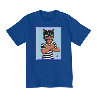 Nome do produto Camiseta Panterinha Fundo Azul (de 02 a 08 anos)