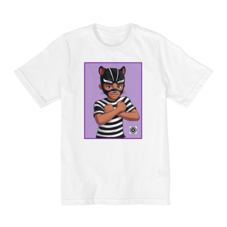Nome do produto Camiseta Panterinha Fundo Lilás (de 10 a 14 anos)