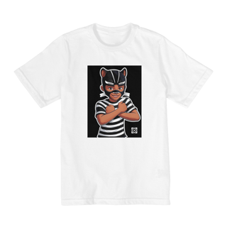 Nome do produto Camiseta Panterinha Fundo Preto (de 02 a 08 anos