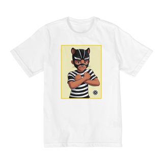 Nome do produto Camiseta Panterinha Fundo Amarelo (de 10 a 14 anos)