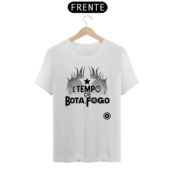 Camiseta É Tempo de Botafogo P/B