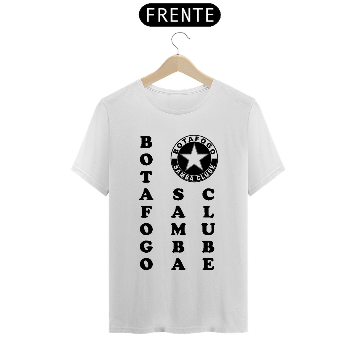 Nome do produto: Camiseta Botafogo Samba Clube Branca