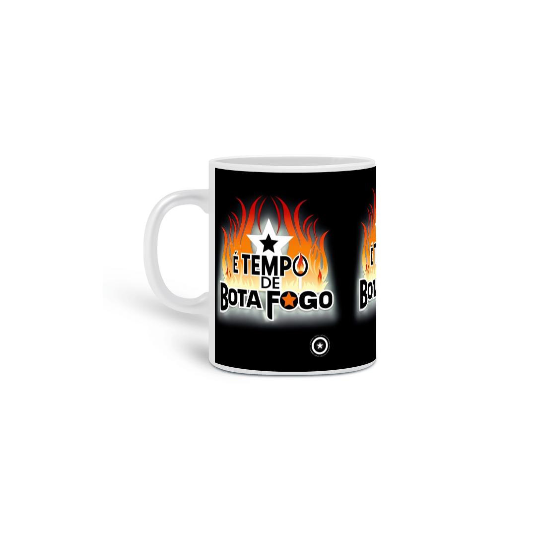 Nome do produto: Caneca É Tempo de Botafogo