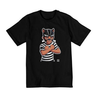 Camiseta Panterinha Sem Fundo (de 02 a 08 anos)