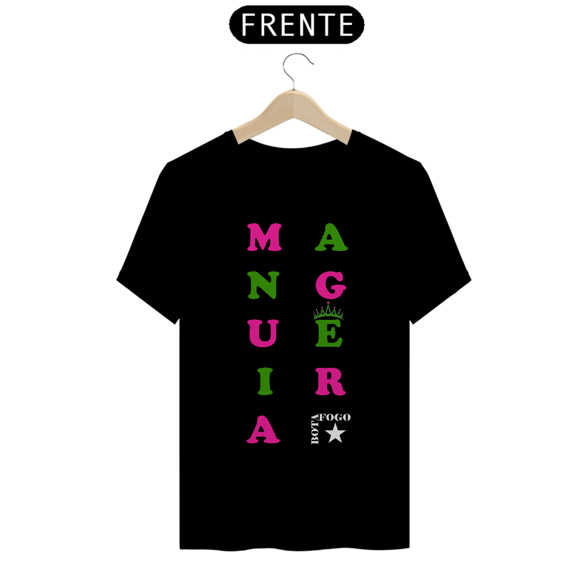 Nome do produto: Camiseta Mangueira Preta