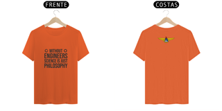 Nome do produto Camiseta Engenharia Filosofia