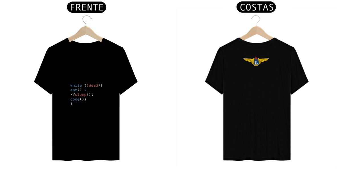 Nome do produto: Camiseta Código 1