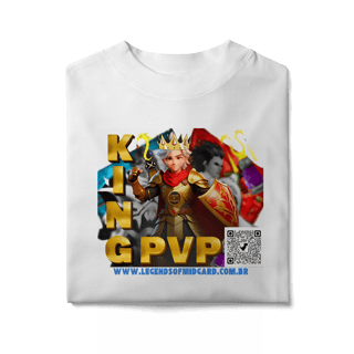Nome do produto Camiseta Oversized - Coleção Rei do PVP de Midgard