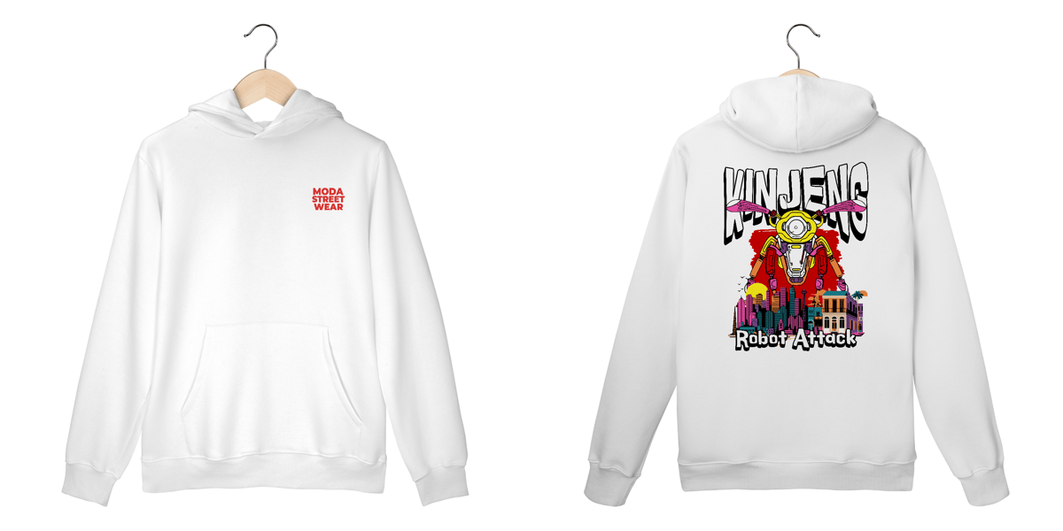 Nome do produto: Moleton Canguru Streetwear C 2