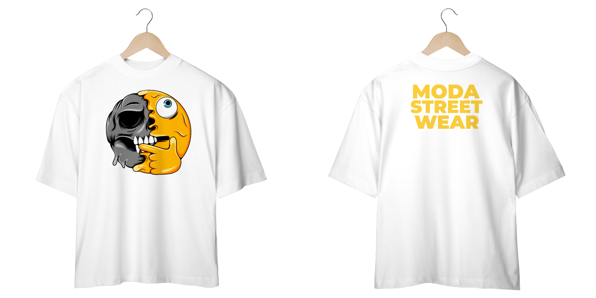 Nome do produto: Camiseta Oversized Smile 1 