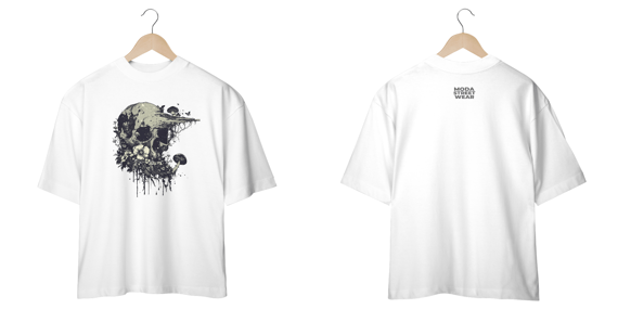 Camiseta Psicodélicas Oversized E 2