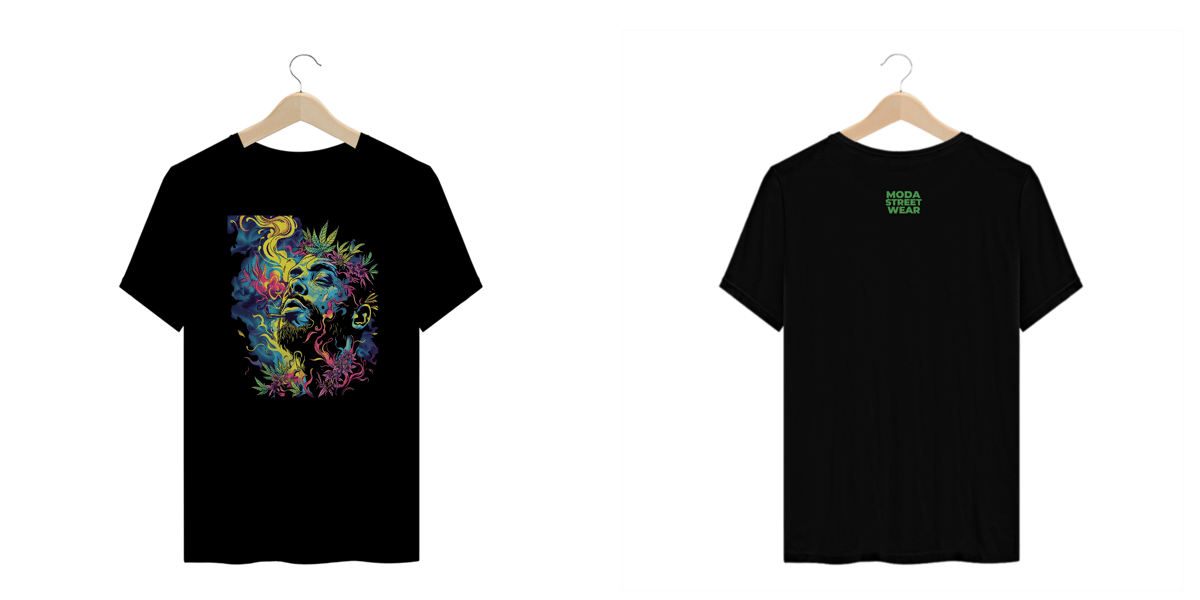 Nome do produto: Camiseta Psicodélicas Plus Size E 5