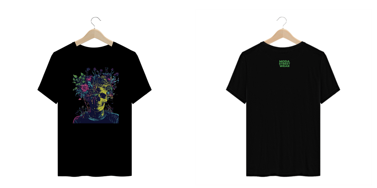 Nome do produto: Camiseta Psicodélicas Plus Size E 7